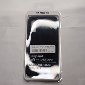 Samsung Galaxy S21 Soft-Touch Black Case